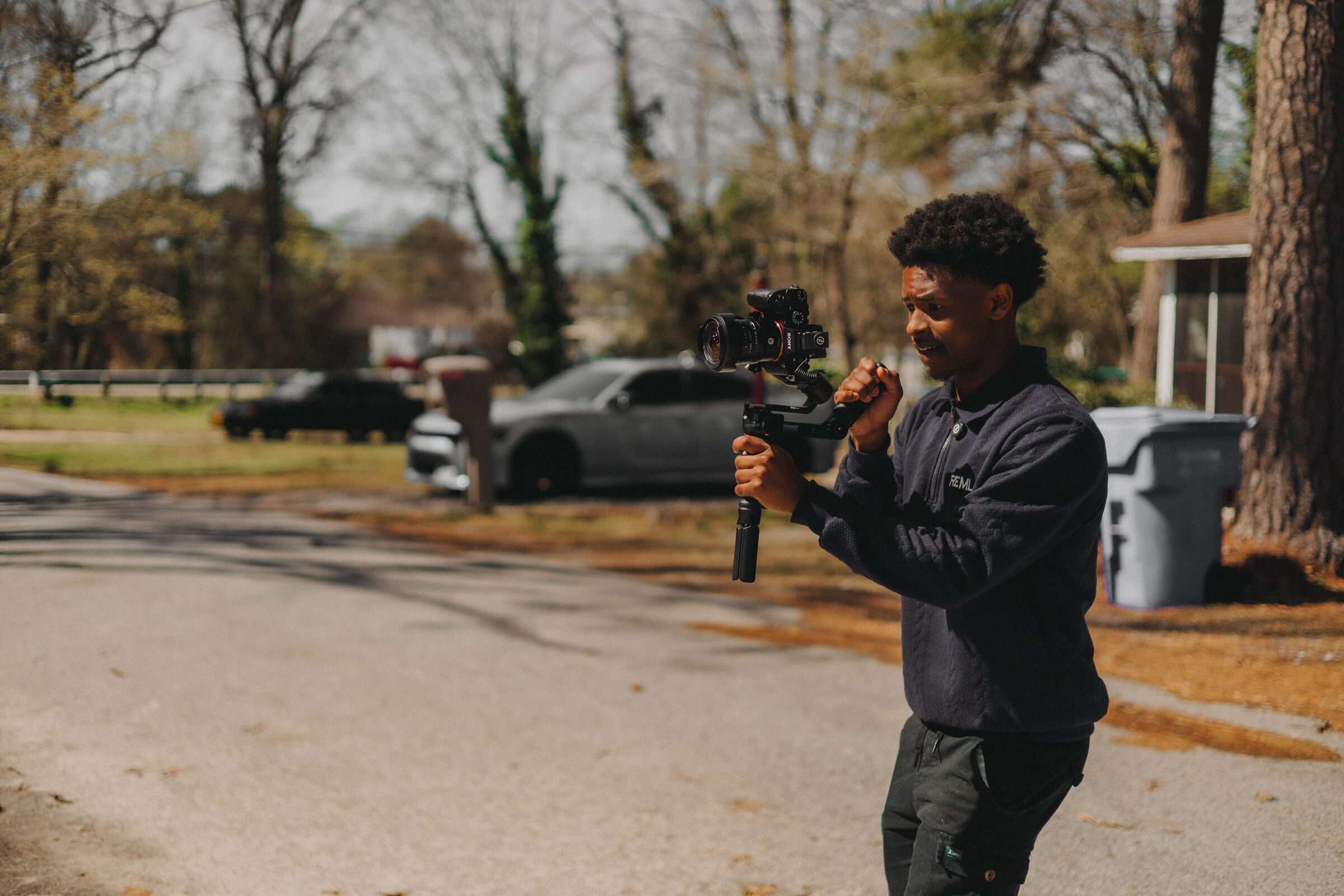Behind the scenes — REML on location